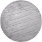 Okrúhly viskózový koberec, 140 cm, svetlosivý GESI II, 252307 - Koberec