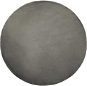 Okrúhly viskózový koberec, 140 cm, tmavosivý GESI II, 252310 - Koberec