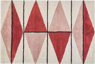 Bavlněný koberec 140 x 200 cm vícebarevný PURNIA, 303156 - Koberec