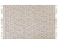 Bavlněný koberec 140 x 200 cm béžový SULUOVA, 305281 - Koberec