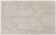 Bavlnený koberec 140 × 200 cm béžový DIYADIN, 305393 - Koberec
