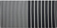 Čierny vonkajší koberec 90 × 180 cm HALDIA, 116869 - Koberec