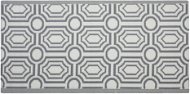 Obojstranný vonkajší koberec, tmavosivý, 90 × 180 cm,  BIDAR, 120929 - Koberec