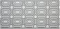 Oboustranný venkovní koberec, tmavě šedý, 90x180 cm,  BIDAR, 120929 - Koberec