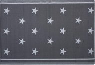 Vonkajší obojstranný koberec tmavosivý 120 × 180 cm LATUR, 122606 - Koberec