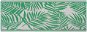 Venkovní koberec KOTA palmové listy zelené 60 x 105 cm, 196258 - Koberec
