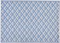 Vonkajší koberec 120 × 180 cm modrý BIHAR, 202266 - Koberec