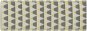 Vonkajší koberec 60 × 105 cm sivo-žltý HISAR, 202550 - Koberec