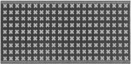 Vonkajší koberec 90 × 180 cm čierny ROHTAK, 202599 - Koberec