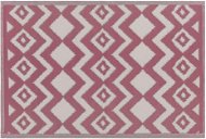 Venkovní koberec 120 x 180 cm růžový DEWAS, 204577 - Koberec