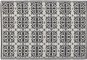 Vonkajší koberec 120 × 180 cm čierny a biely NELLUR, 250863 - Koberec