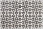 Kožený koberec 140 x 200 cm šedo-béžový YEDISU, 237972 - Koberec