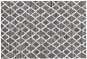 Kožený koberec v sivej a béžovej farbe 140 × 200 cm ROLUNAY, 238076 - Koberec