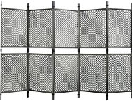 5-piece Screen Anthracite Polyrate 300 x 200cm - Room Divider