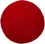 Koberec červený kruhový ? 140 cm DEMRE, 122361 - Koberec