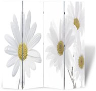 Folding Screen 160 x 170cm Flower - Room Divider