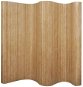 Paraván bambusový, prírodný odtieň 250 × 165 cm - Paraván