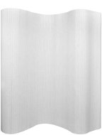 Paraván bambusový biely 250 × 165 cm - Paraván