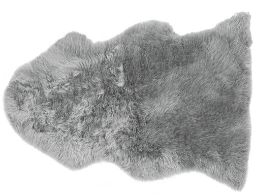 Světle šedá ovčí kůže ULURU, 199133 - Koberec - Main image