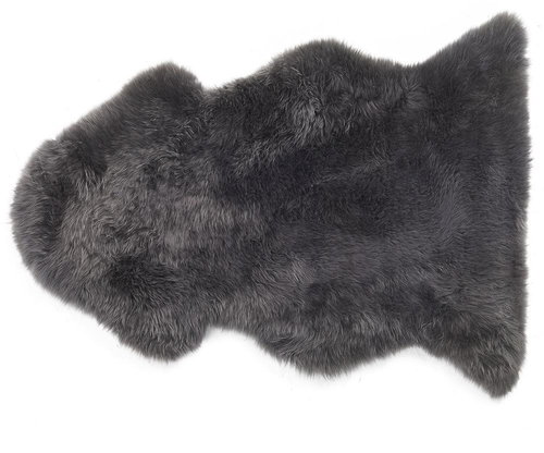 Tmavě šedá ovčí kůže ULURU, 199135 - Koberec - Main image