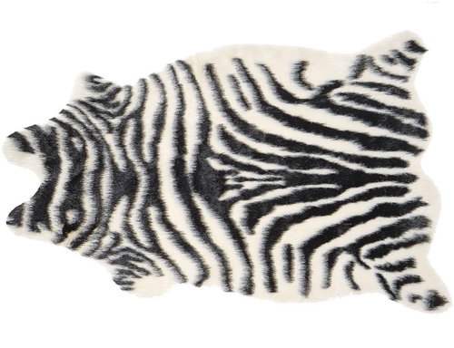 Koberec zebra  černý NAMBUNG, 250283 - Koberec - Main image