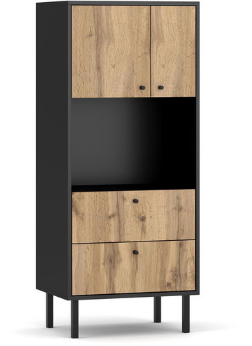 Vysoká komoda Bospe se zásuvkami, 5907763643107 - Komoda - Main image