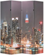 Folding Screen 160 x 170cm New York by Night - Room Divider