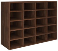 Botník dřevotříska 92 x 30 x 67,5 cm hnědý dub, 340220 - Botník