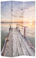 Folding Screen 120 x 170cm Lake - Room Divider