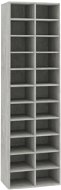 Botník betónovo-sivý 54 × 34 × 183 cm drevotrieska, 800373 - Botník