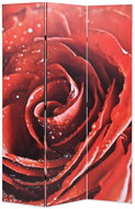 Folding Screen 120 x 170cm Red Rose - Room Divider