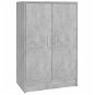 Botník betonově šedý 60 x 35 x 92 cm dřevotříska, 808931 - Botník