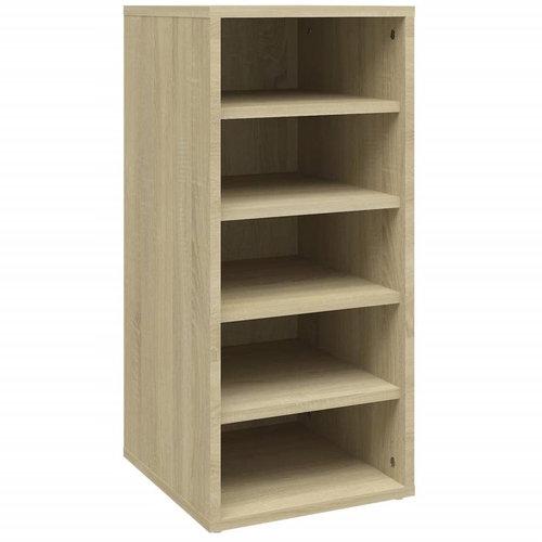 Shoe rack sonoma oak 31,5 x 35 x 70 cm chipboard, 808987 - Shoe Rack - Main image