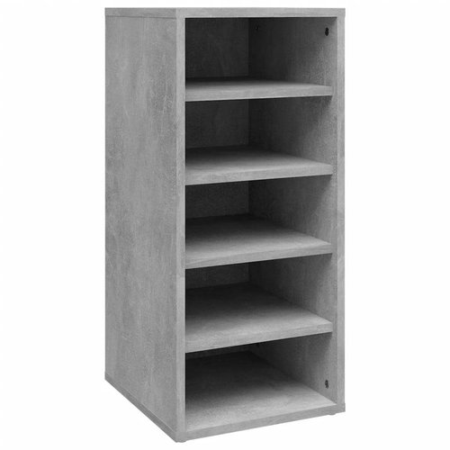 Botník betonově šedý 31,5 x 35 x 70 cm dřevotříska, 808989 - Shoe Rack - Main image