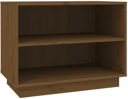 Botník medově hnědý 60 x 34 x 45 cm masivní borové dřevo, 813548 - Shoe Rack - Main image