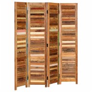 Screen Solid Recycled Wood 170cm - Room Divider