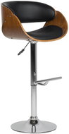 Barová židle s koženým sedákem BAKU, 59081 - Barová židle