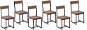 Jedálenská súprava so 6 stoličkami LAREDO, 131072 - Jedálenská stolička