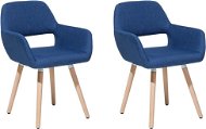 Sada 2 židlí do jídelny v modré barvě CHICAGO, 96380 - Jídelní židle