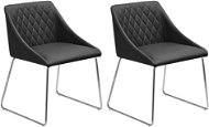 Sada 2 černých židlí do jídelny ARCATA, 70838 - Jídelní židle