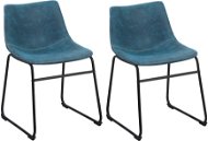 Sada dvoch modrých stoličiek BATAVIA, 127411 - Jedálenská stolička