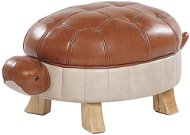 Hnědá stolička želva TURTLE, 231428 - Stolička