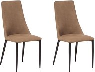 Sada dvou béžových jídelních židlí CLAYTON, 84369 - Jídelní židle