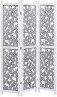 3-piece Grey Screen 105 x 165cm Solid Wood - Room Divider