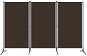 3-dielny paraván hnedý 260 × 180 cm - Paraván