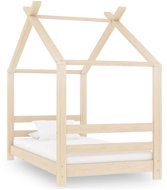Children's Pine Frame Solid Pine 70 x 140cm - Bed