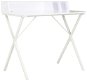 Písací stôl biely 80 x 50 x 84 cm - Stôl