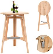 Skladací barový stôl 78 cm jedľové drevo - Barový stôl