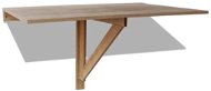 Odkladací stolík Sklápací nástenný stôl dub 100 x 60 cm - Odkládací stolek