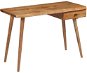 Psací stůl z masivního akáciového dřeva 110 x 50 x 76 cm - Stůl